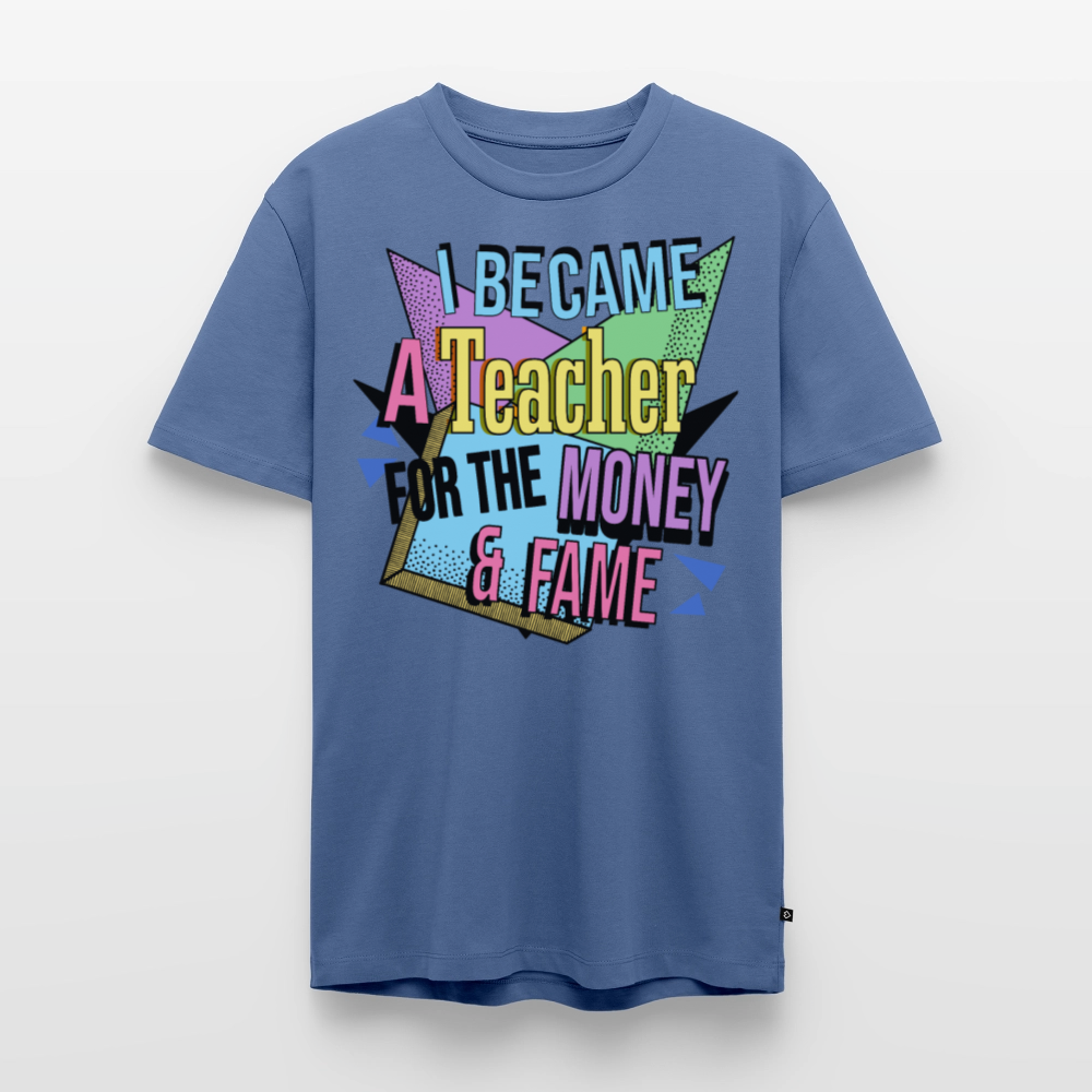 Money & Fame 90´s - Männer Premium T-Shirt - Taubenblau