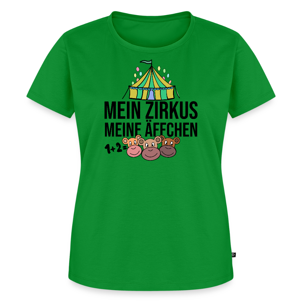 Mein Zirkus - Frauen Premium T-Shirt - Grün