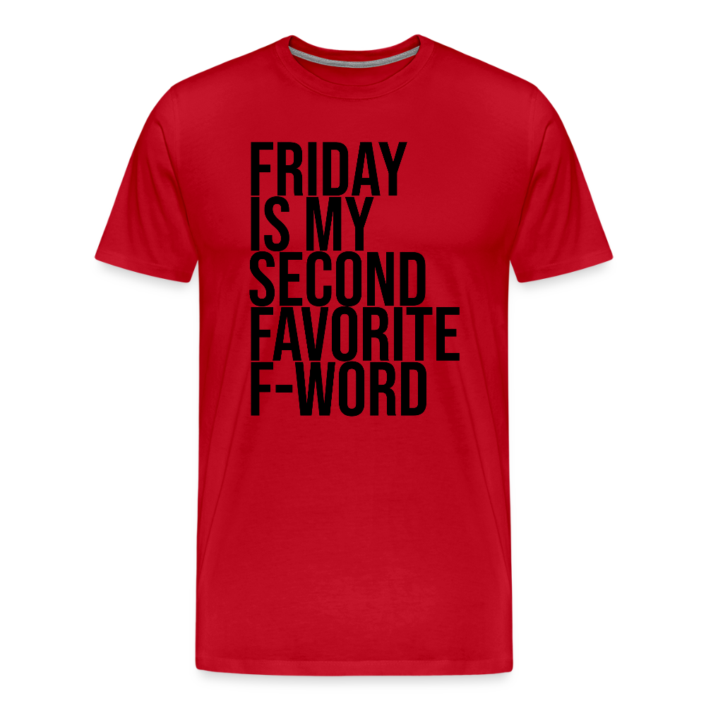 F-Word - Männer Premium T-Shirt - Rot