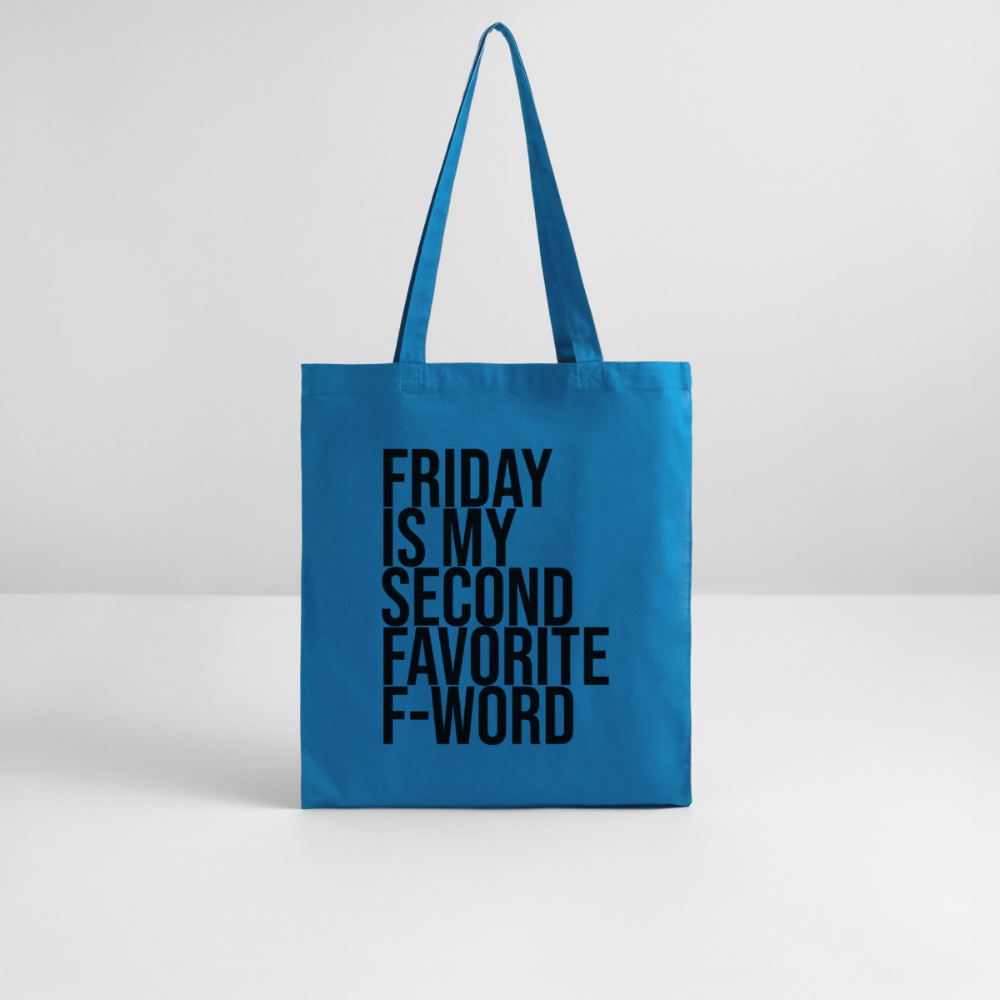 Friday - Bio-Stoffbeutel - Königsblau