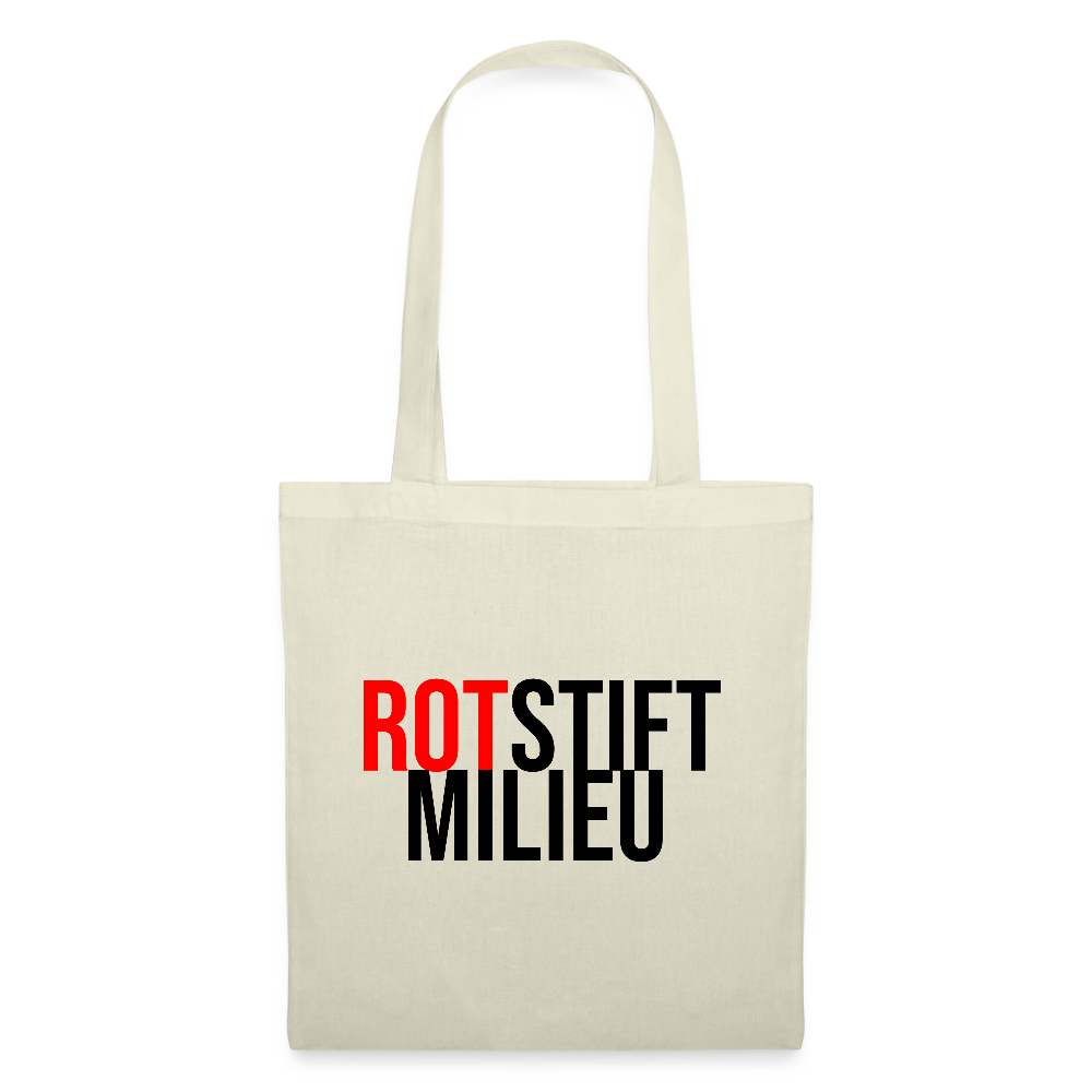 Rotstiftmilieu - Stoffbeutel - Natur