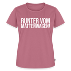 Mattenwagen - Frauen Premium T-Shirt - Mauve