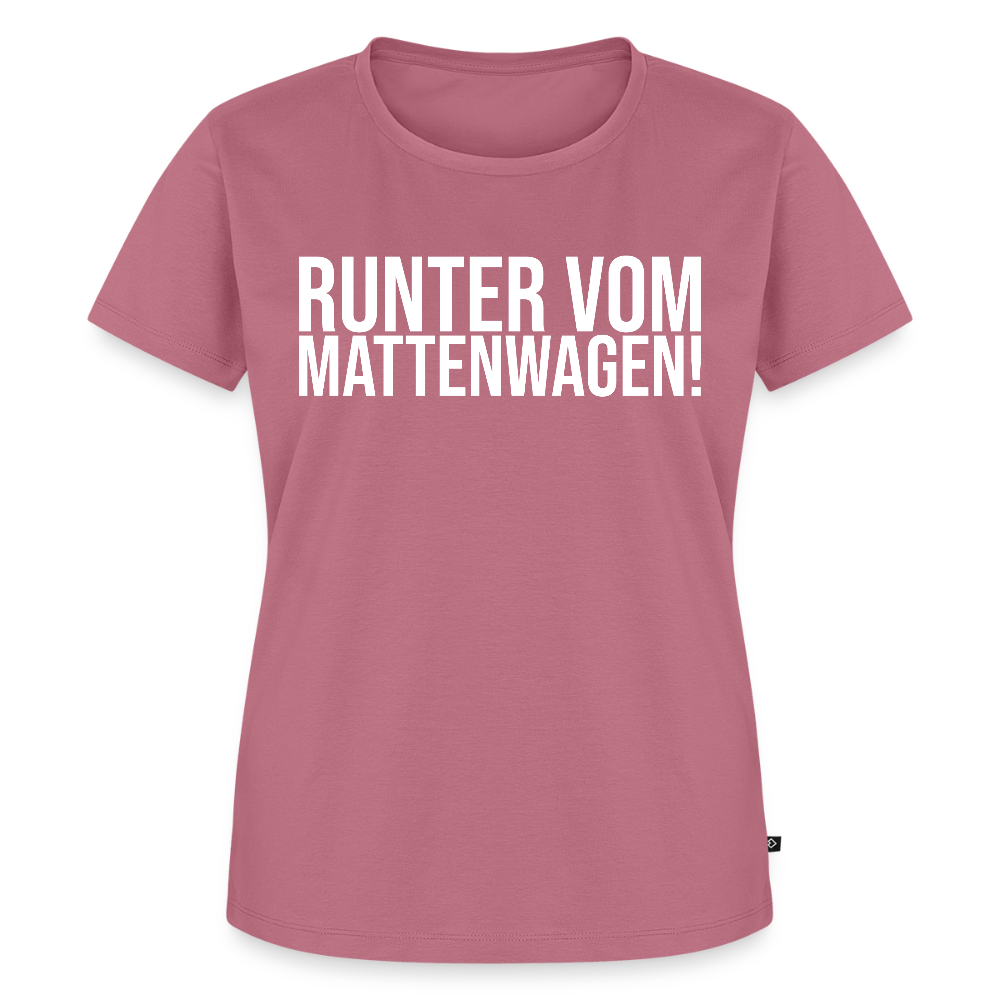 Mattenwagen - Frauen Premium T-Shirt - Mauve