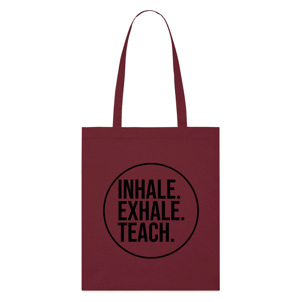 Teach - Bio-Stoffbeutel - Burgunderrot