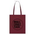 Teach - Bio-Stoffbeutel - Burgunderrot