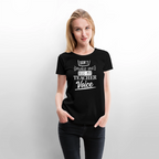 Teacher Voice - Frauen Premium T-Shirt - Schwarz