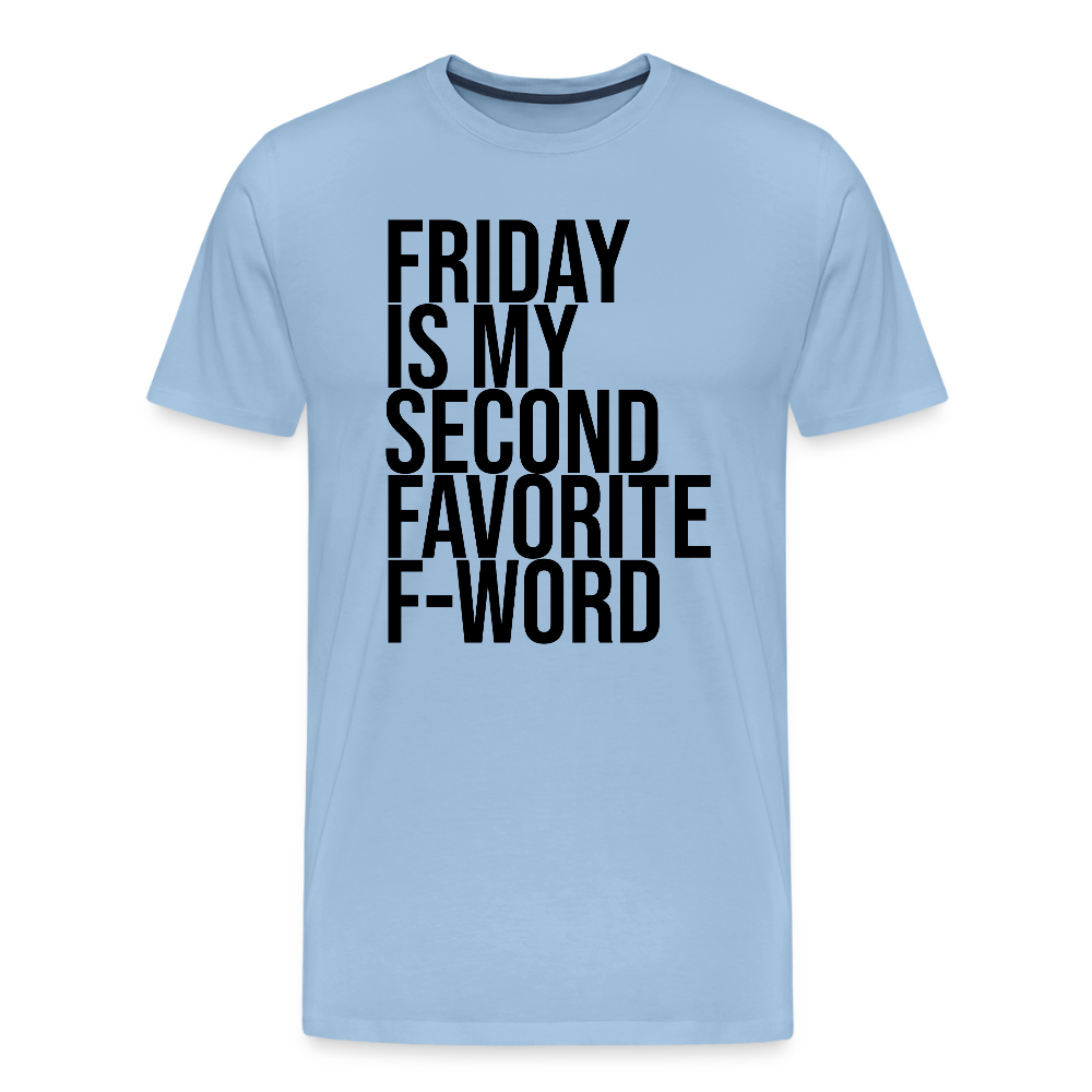 F-Word - Männer Premium T-Shirt - Sky