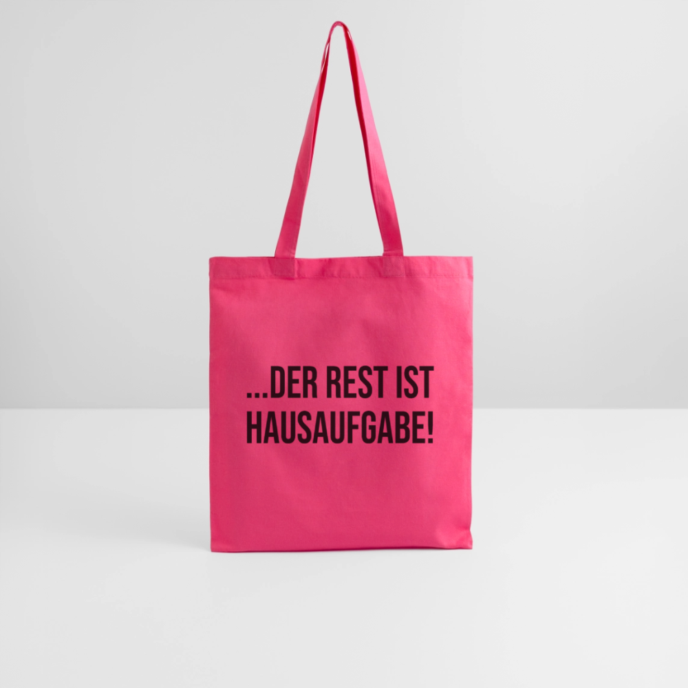 Der Rest ist Hausaufgabe - Stoffbeutel - Azalea