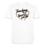 Heart work - Männer Premium T-Shirt - Weiß