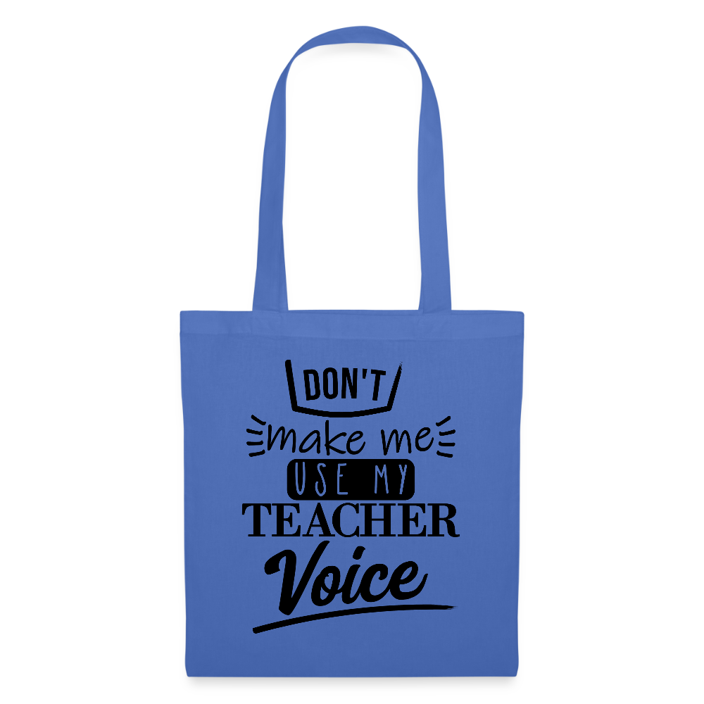 Teacher Voice - Stoffbeutel - Hellblau