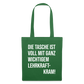 Lehrkraftkram - Stoffbeutel - Fichte