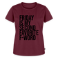 F-Word - Frauen Premium T-Shirt - Burgunderrot