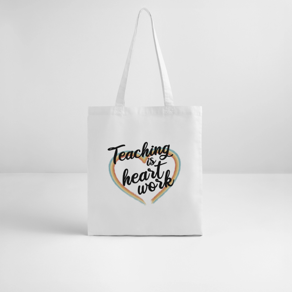 teaching - Bio-Stoffbeutel - Weiß