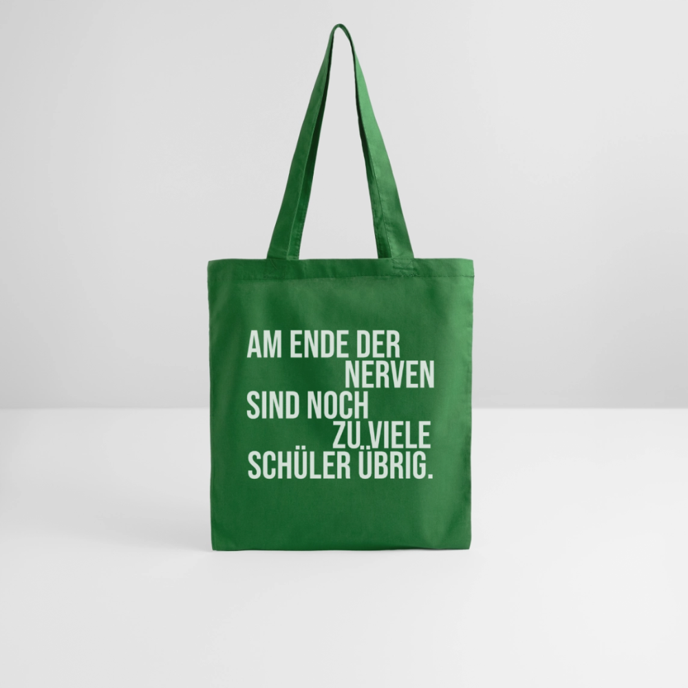 Zu viele Schüler - Stoffbeutel - Fichte