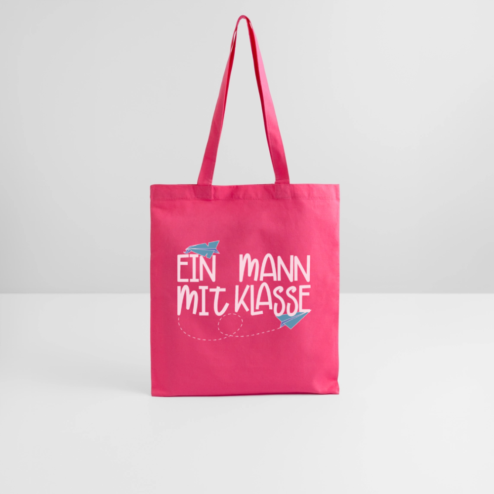 Ein Mann mit Klasse - Stoffbeutel - Azalea