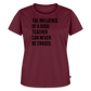 Influence - Frauen Premium T-Shirt - Burgunderrot