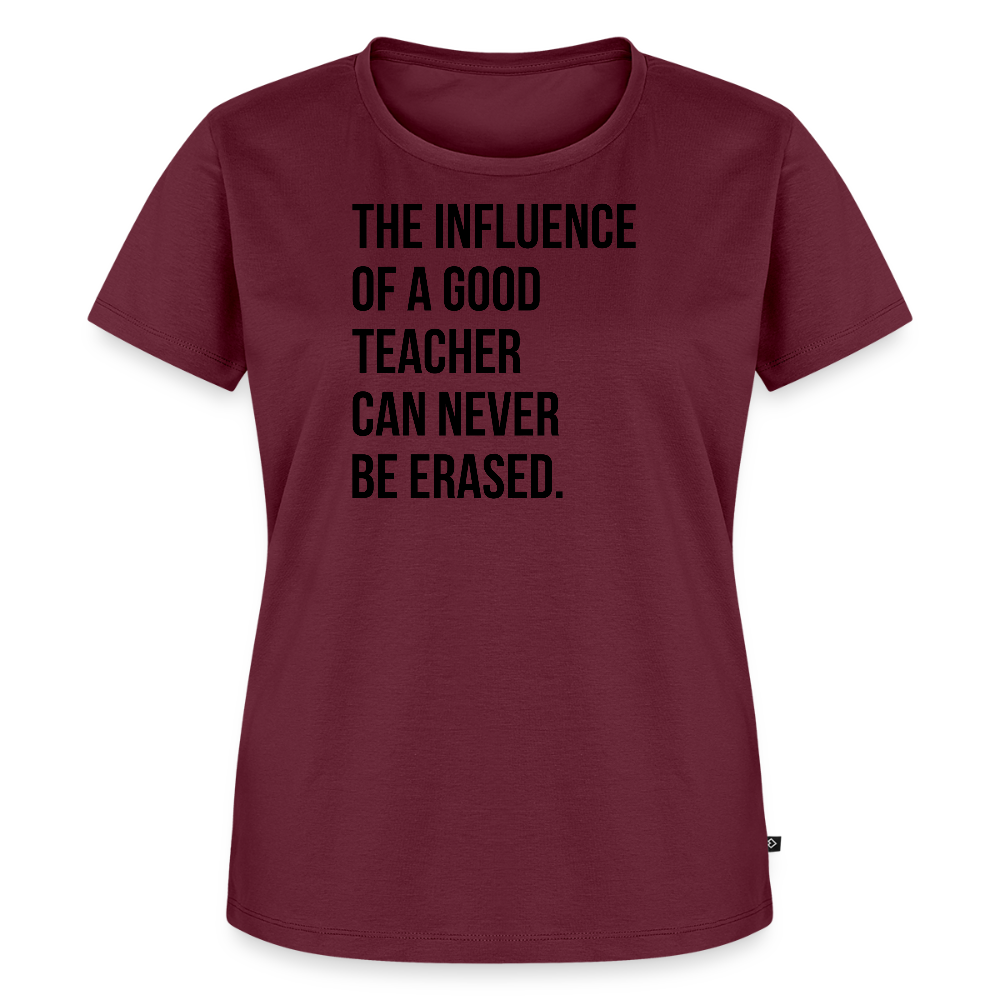 Influence - Frauen Premium T-Shirt - Burgunderrot
