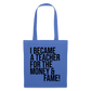 Money & Fame - Stoffbeutel - Hellblau