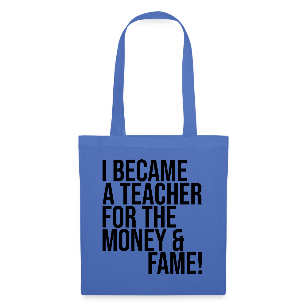 Money & Fame - Stoffbeutel - Hellblau
