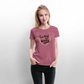 Teaching is heartwork - Frauen Premium T-Shirt - Mauve