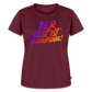 Der Rest ist Hausaufgabe - Frauen Premium T-Shirt - Burgunderrot