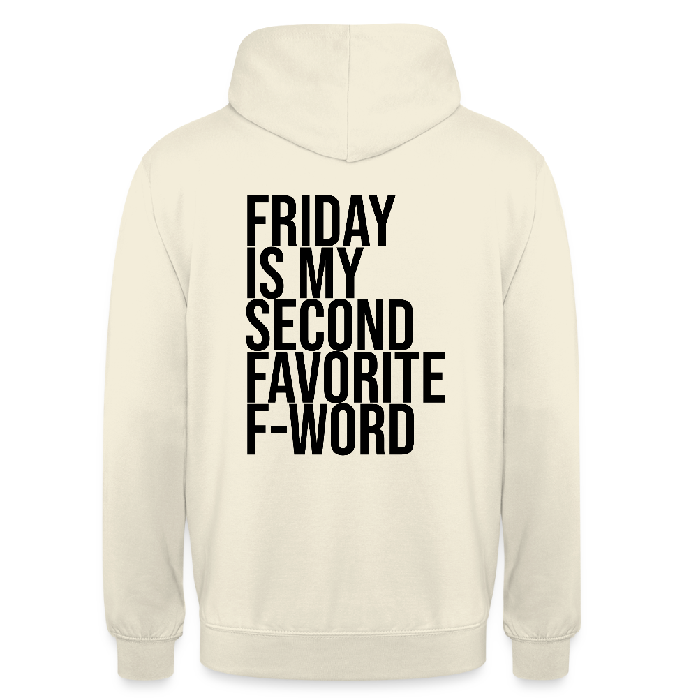 F-Word - Unisex Hoodie - Vanille-Milchshake