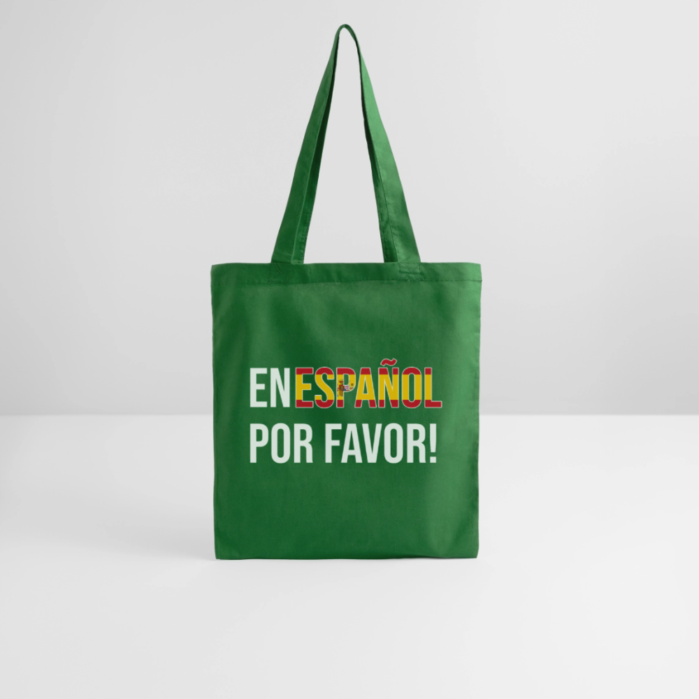 En español porvavor - Stoffbeutel - Fichte