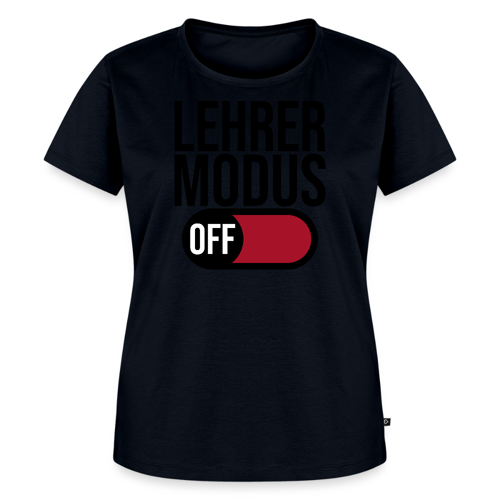 Lehrer Modus off - Frauen Premium T-Shirt - Navy