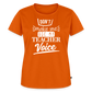 Teacher Voice - Frauen Premium T-Shirt - Orange 
