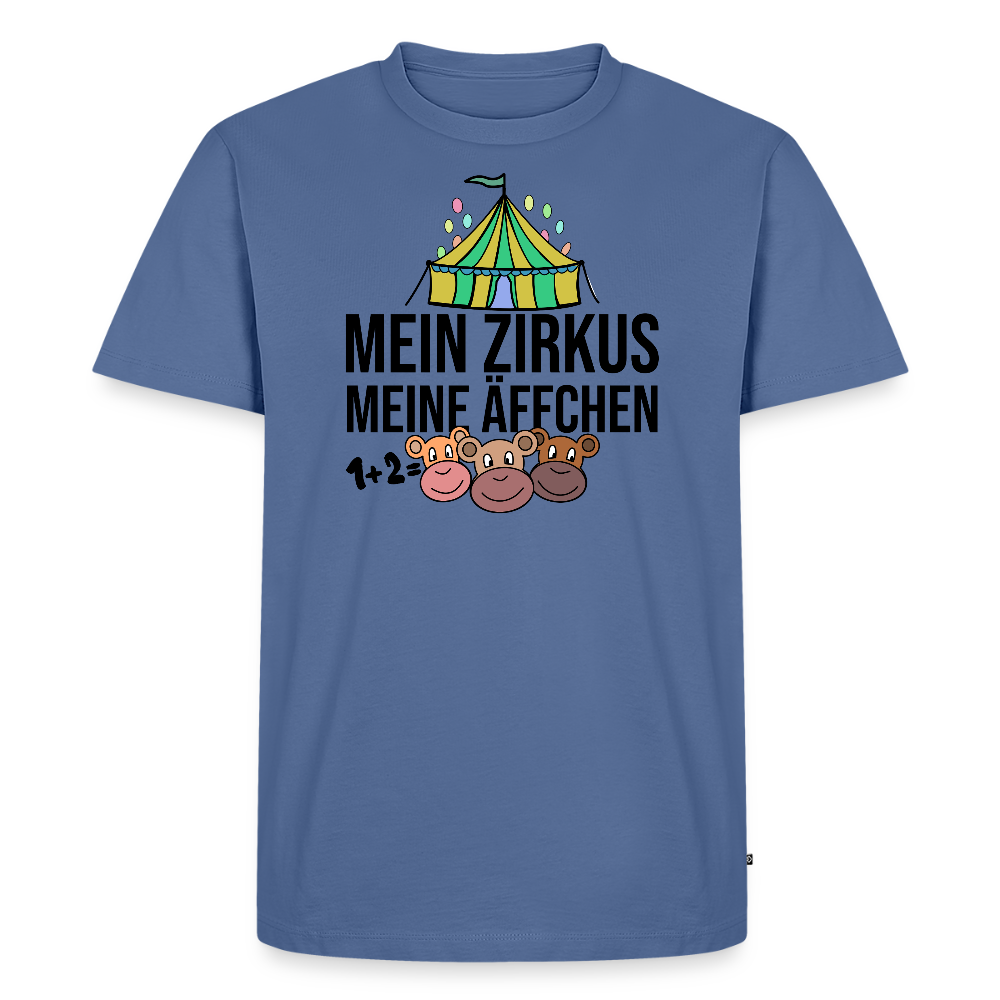 Mein Zirkus - Männer Premium T-Shirt - Taubenblau