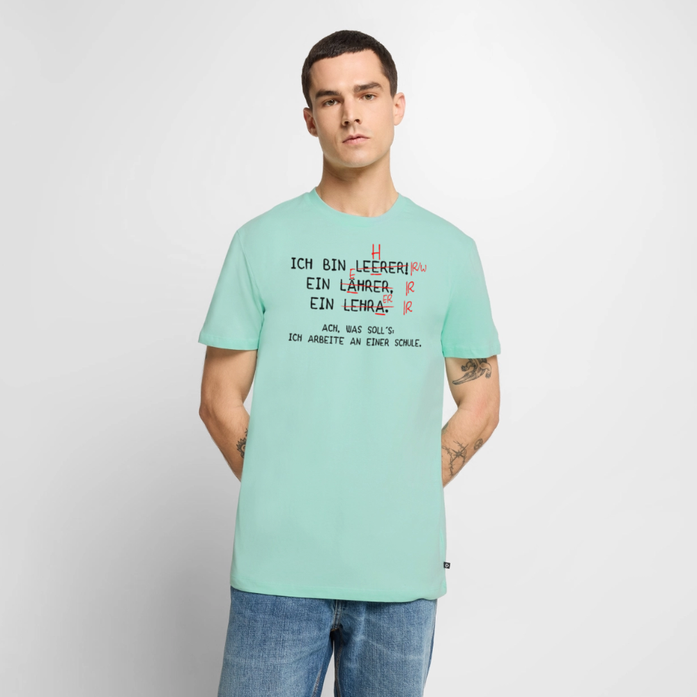 Ich bin Leerer. - Männer Premium T-Shirt - Mint 