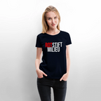 Rotstiftmilieu - Frauen Premium T-Shirt - Navy