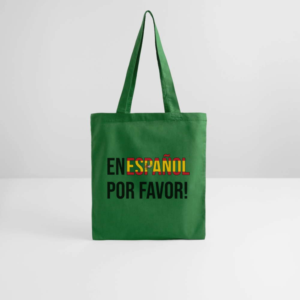 En Español por vavor - Stoffbeutel - Fichte