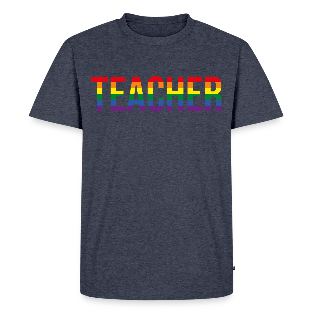 Teacher - Männer Premium T-Shirt - Jeansblau 