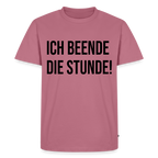 Ich beende die Stunde! - Männer Premium T-Shirt - Mauve