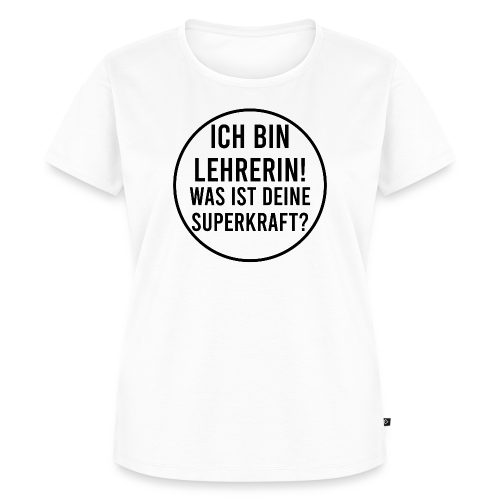 Superkraft - Frauen Premium T-Shirt - Weiß