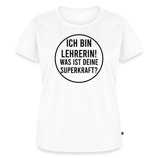 Superkraft - Frauen Premium T-Shirt - Weiß