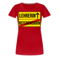 Lehrerin - Frauen Premium T-Shirt - Rot