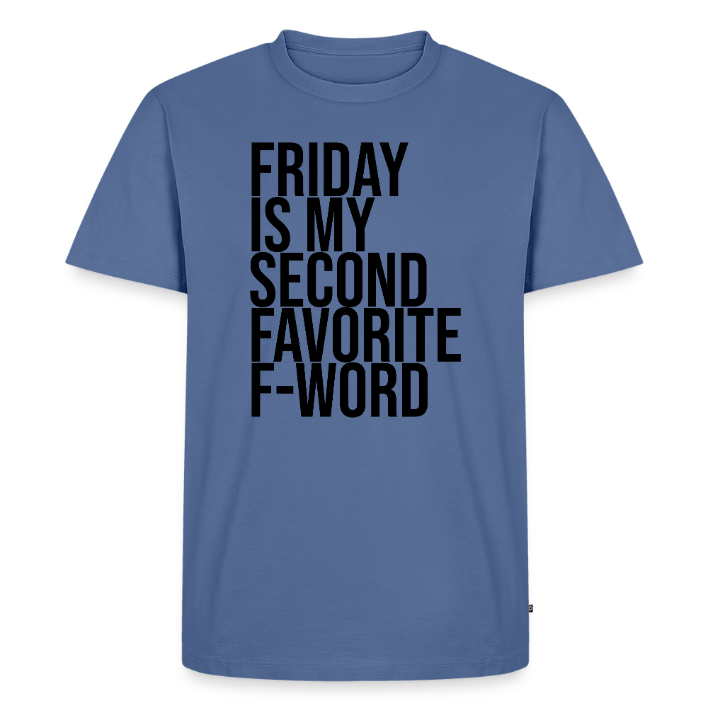 F-Word - Männer Premium T-Shirt - Taubenblau