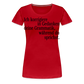 Grammatik - Frauen Premium T-Shirt - Rot