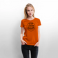 Superkraft - Frauen Premium T-Shirt - Orange 