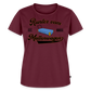Mattenwagen - Frauen Premium T-Shirt - Burgunderrot