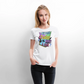 Money & Fame 90's - Frauen Premium T-Shirt - Weiß
