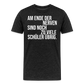 Zu viele Schüler - Männer Premium T-Shirt - Anthrazit