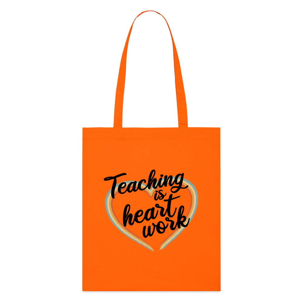 teaching - Bio-Stoffbeutel - Tieforange