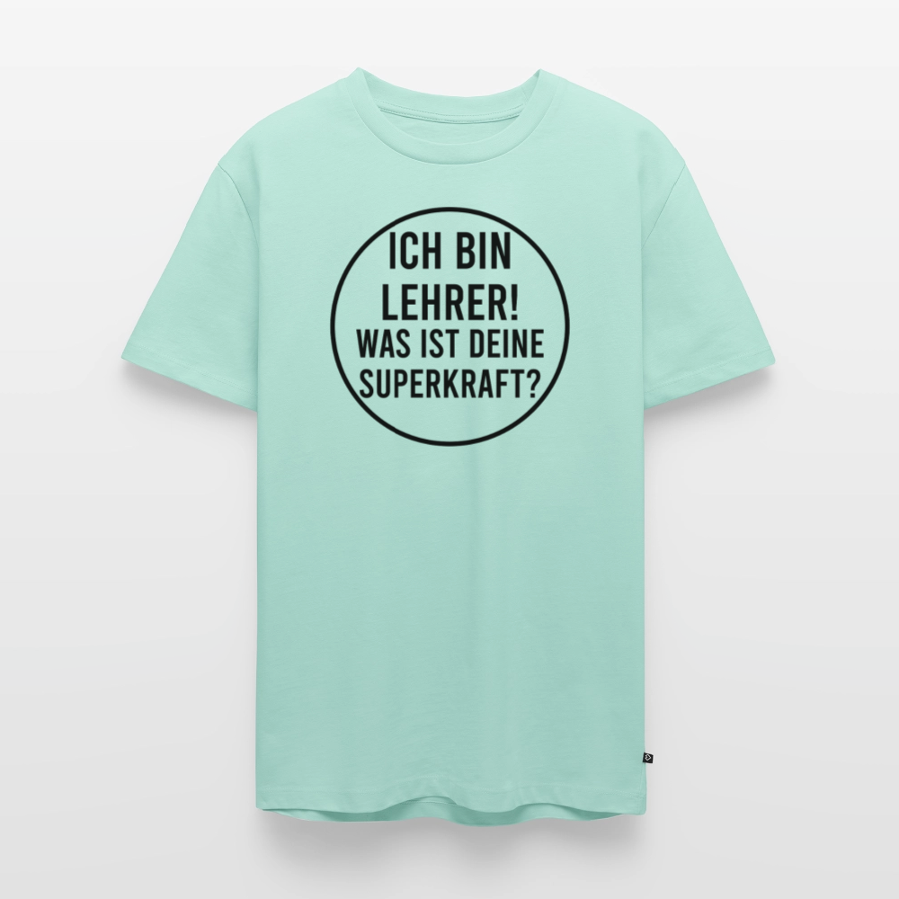 Superkraft - Männer Premium T-Shirt - Mint 