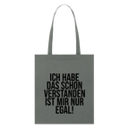 Verstanden - Bio-Stoffbeutel - Anthrazit