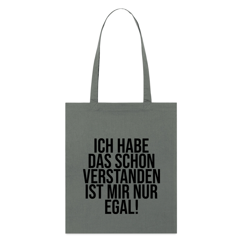 Verstanden - Bio-Stoffbeutel - Anthrazit
