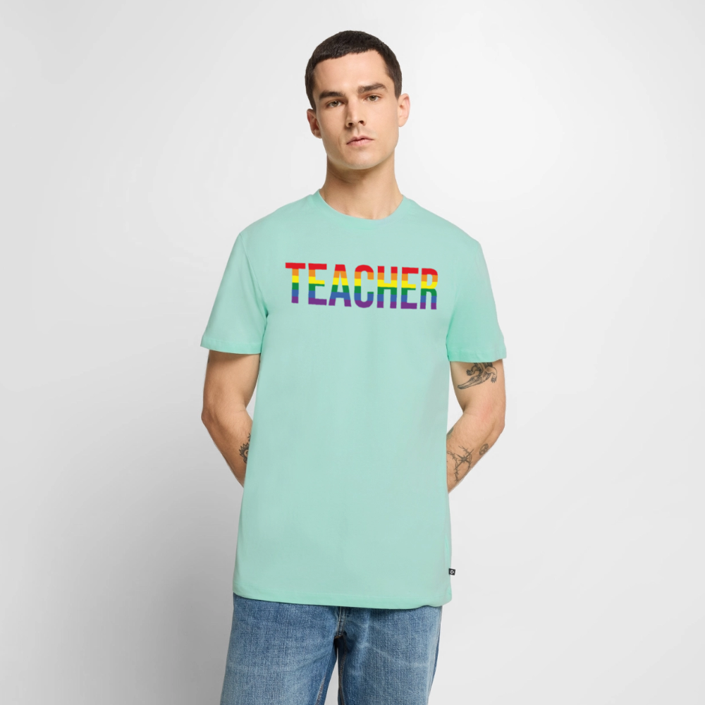 Teacher - Männer Premium T-Shirt - Mint 