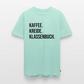 Kaffee. Kreide. Klassenbuch - Männer Premium T-Shirt - Mint 